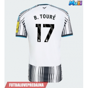 Lacne Muži Futbalové dres Newcastle United Bazoumana Toure #17 2026-27 Krátky Rukáv - Domáci